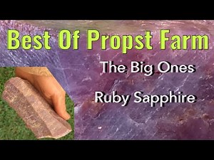 The Big Ones | Ruby Sapphire Corundum | North Carolina | Propst Farm