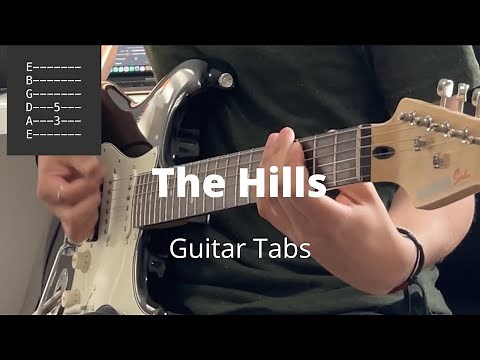 The Hills by The Weeknd | Guitar Chords Tabs
