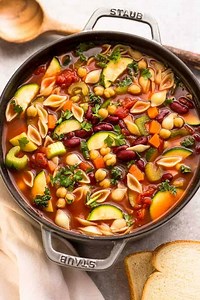 Easy Minestrone Soup - Life Made Sweeter | Vegan | Gluten-Free