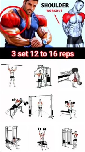 Shoulders transformed in 3 sets #gym #motivation #dumbbell