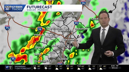 Alert day: Severe thunderstorms possible Monday across Southeast Georgia, Lowcountry