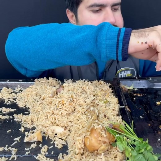 19K views · 347 reactions | ASMR Eating Chicken Leg Biryani+Tandoori Legs || Real Mukbang(No Talking) Part 14 | Rfeating Asmr | Facebook