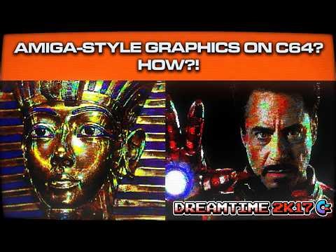 Insane Amiga like graphics on the Commodore 64? Dreamtime 2k17 by Profik