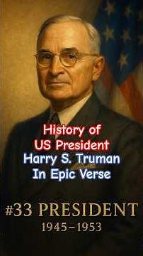 United States history — Harry S. Truman, 33rd president, 1945–1953