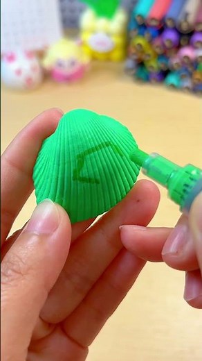 Teach you how to quickly make a cute turtle out of shells #diy #art #adorablecrafts