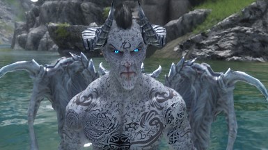 My Dark Elf preset for Racemenu
