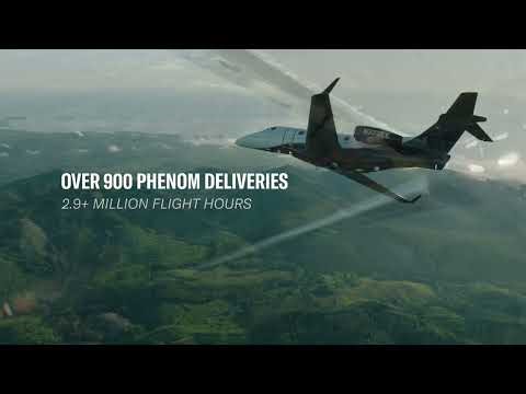 Phenom 300 Series Dominates Global Light Jet Market for 14th Consecutive Years