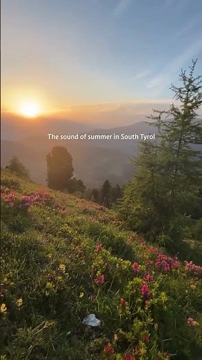 The sound of Summer in Southyrol