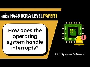 Interrupt Handling | 2.1c | OCR A-Level Computer Science