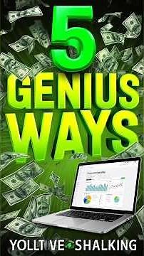 5 Genius Ways to Make Money Online in 2025💸