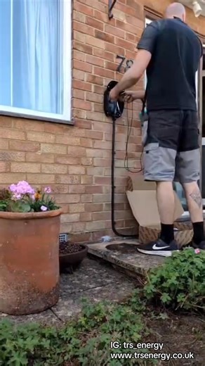 1.7K views | Another happy customer making the switch!  Here’s how easy it is to install a Sync EV Charger and start enjoying the benefits of driving electric. No more petrol stops, no more emissions — just plug in, charge up, and go.  Thinking about going electric? Now’s the time! #SyncEV #EVCharging #DriveElectric #EcoFriendly #SmartHome #Oxfordshire #electrician #gogreen | TRS Energy | Facebook