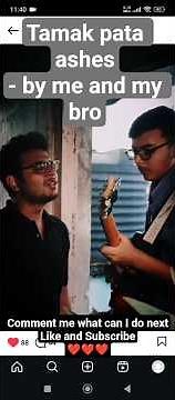 #Tamak Pata #ashes #guitar #trending #viral #cover