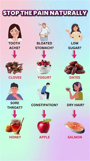 6 Natural Remedies Hidden in Your Kitchen! 🍯🍎#warningsigns #naturalremedies #shorts