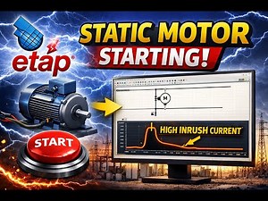 Motor Starting in ETAP Software - Dynamic