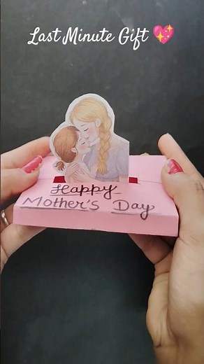 MOTHER'S DAY GIFT! Make This Adorable Handmade Card!