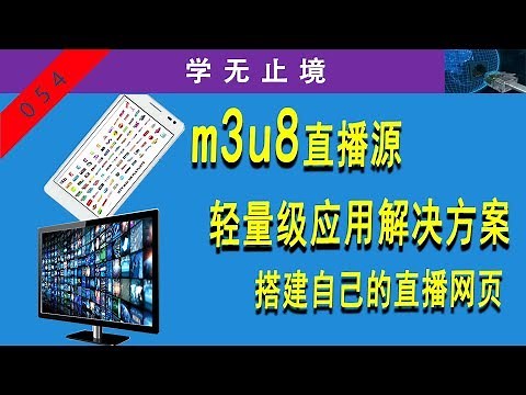 m3u8直播源轻量级应用解决方案,轻松搭建自己的直播源网页