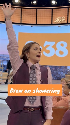 Drew Barrymore Discusses Hair Washing Habits