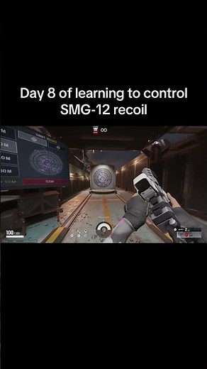 Day 8 of learning to control SMG-12 recoil