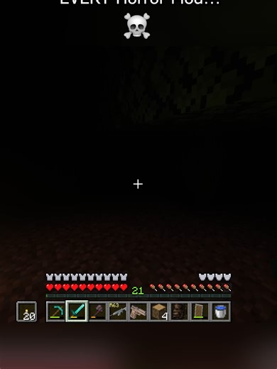 One block Skyblock But I Ruined With Horror Mods #minecraft