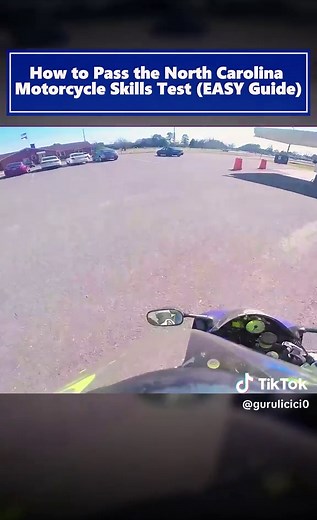 How to Pass the North Carolina Motorcycle Skills Test (EASY Guide) #dmv #dmvtest #drivingtest #MotorcycleTest #MotorcycleSkillsTest #DMVPractice #MotorcycleLicense #DrivingTestTips #RidingSkills #PassYourTest #DMVGuide #USA
