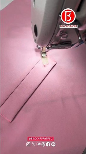 simple ways to make a seam pocket Sewing Tutorial