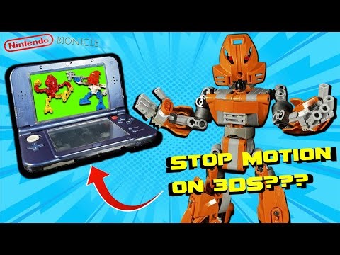 STOP MOTION ANIMATING BIONICLE ON NINTENDO 3DS