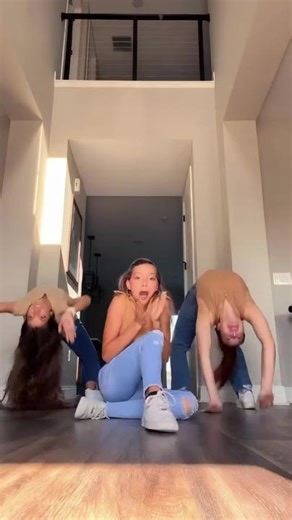 I wasn’t expecting them to try it! 👀🫢🤣 | Triple Charm #maschallenge #dancing #foryoupageofficial