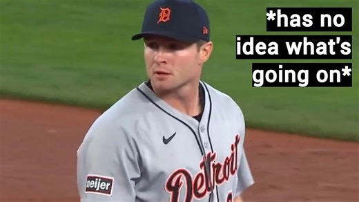The Tigers just had a play so brainless it’s impossible to decipher