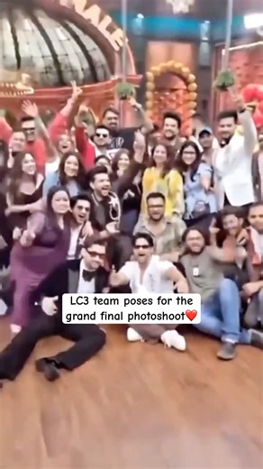 LC3 Team Poses For the Grand Finale Photoshoot 🥹❤️#elvishyadav #jannatzubair #janvish #ytshorts