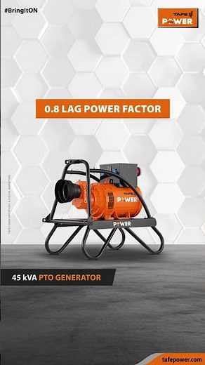 PTO GENERATOR | UNINTERRUPTED POWER | TAFE POWER