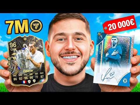 €100 worth of FC26 packs vs. €100 worth of real-life cards... I can't believe it! 😱