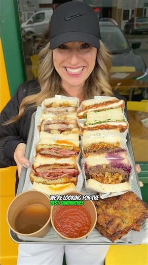On the hunt for Kent’s best sandwich! #englishbreakfast #fyp #sandwich #shorts #foodie