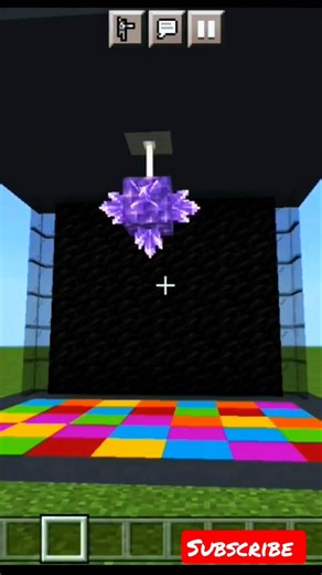 Disco Ball Build Hack In Minecraft 🪩 | #shorts #gaming #minecraft #minecraftgameplay
