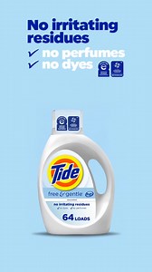 Gentle reminder if you have sensitive skin. | Tide