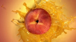 Super Slow Motion Explosion Peach Burst Stock Footage Video (100% Royalty-free) 1097599915 | Shutterstock