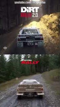 LANCIA RALLY 037 ⚔️ AC RALLY vs DIRT RALLY 2.0 🎥 CHASE CAM SIDE-BY-SIDE