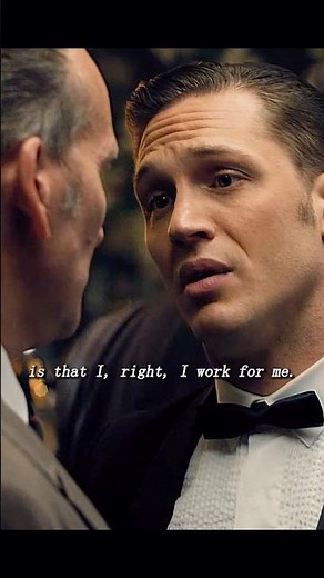 #movie The difference between the Gangster and Policeman - Tom hardy | Reggie Kray Legend #shorts