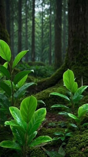 Beautiful Rain Loop 🌧️ | Relaxing Nature Animation#rain #love