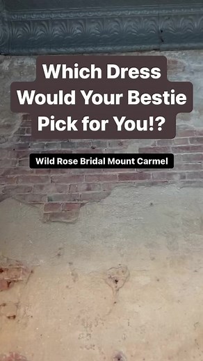 Send to your bestie! See what she would pick for you! #wildrosebridalmtc #wildrosebridal #bestie #bridalgown #weddinggown #weddingdress #2024bride #sayyestothedress | Wild Rose Bridal Mount Carmel