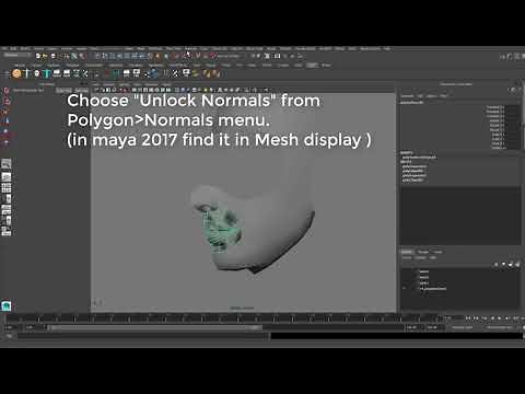 Maya quick tip: Fixing "polygons turn black" issue