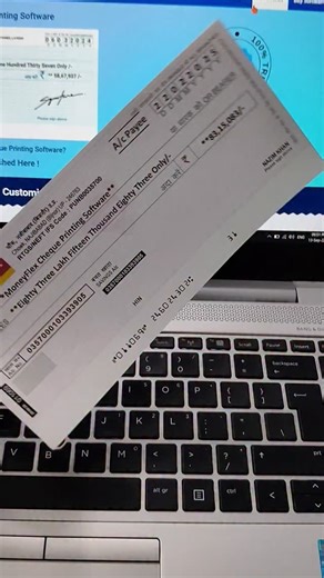 Nazim Khan on Instagram: "🎯 Business Owners: You NEED This! Print unlimited cheques using MoneyFlex Cheque Printing Software 🔥 #BusinessUpgrade #DigitalOffice #PrintSmart #ICICI #SBI HDFC FederalBank PNB IDFCFirst"