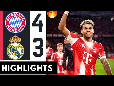 Olise 90+5 Goal - Bayern Munich vs Real Madrid 4-3 – Goals & Highlights | Champions League 2026