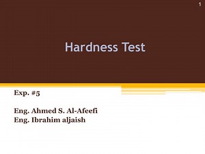PPT - Hardness Test PowerPoint Presentation, free download - ID:9118219