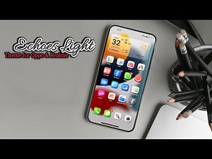 Echoes Light Theme - Tema Realme & Oppo