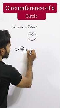 How to find Circumference of a Circle ⭕| Geometry 📐📏| MathUse #viral #perimeter #maths #geometry
