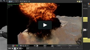 Shockwave Simulation - Houdini tutorial - [from Vertex School, Intro to Houdini FX & Redshift]