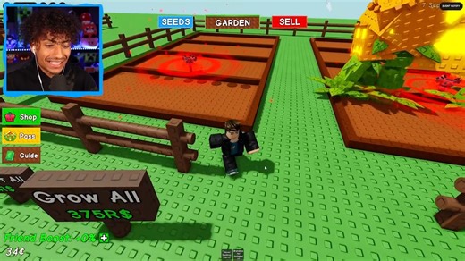 Spending 8,492,203 For The GREAT PUMPKIN SEED In Grow A Garden | RoBros