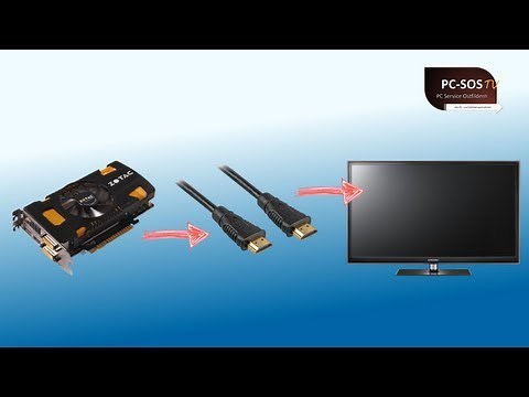 Sound über HDMI vom PC zum TV übertragen - PC SOS TV