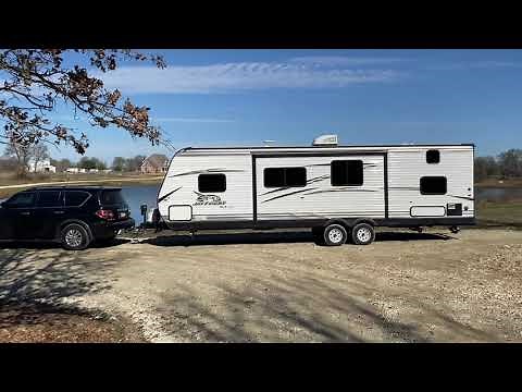Nissan Armada Towing an RV