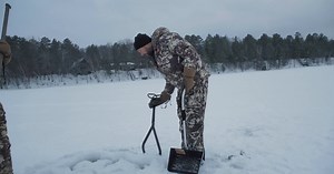 Video: How to Cut an Ice Spearing Hole